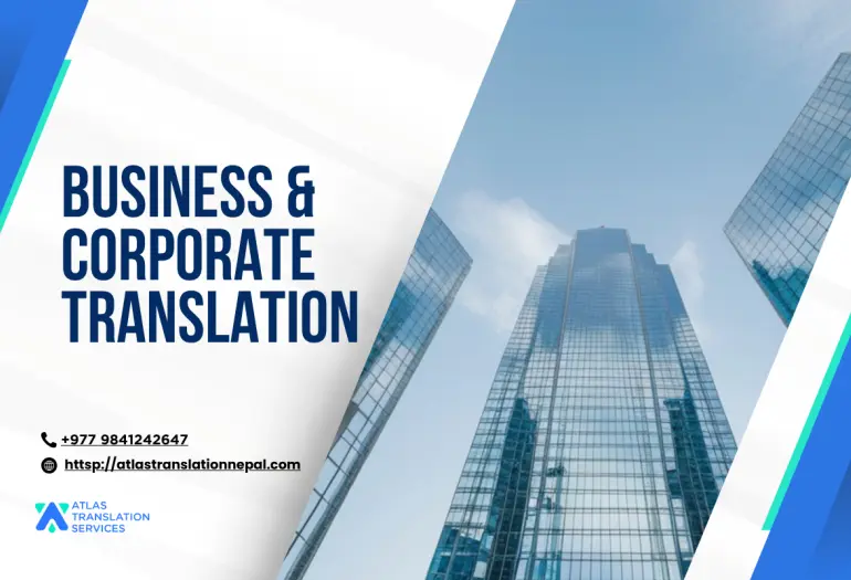 Business & Corporate Translation